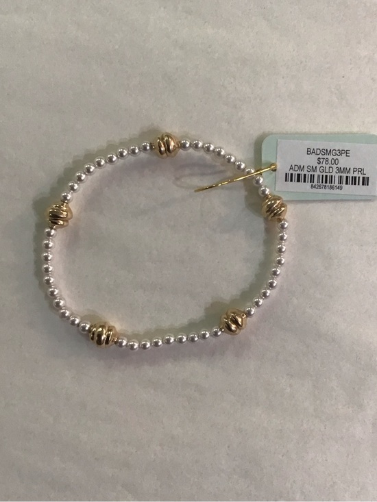 enewton Jewelry - Enewton Pearl Admire Bracelet 3MM with Gold